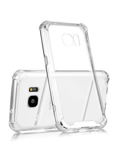 Transparent shockproof cover compatible with the Samsung Galaxy S7 Edge