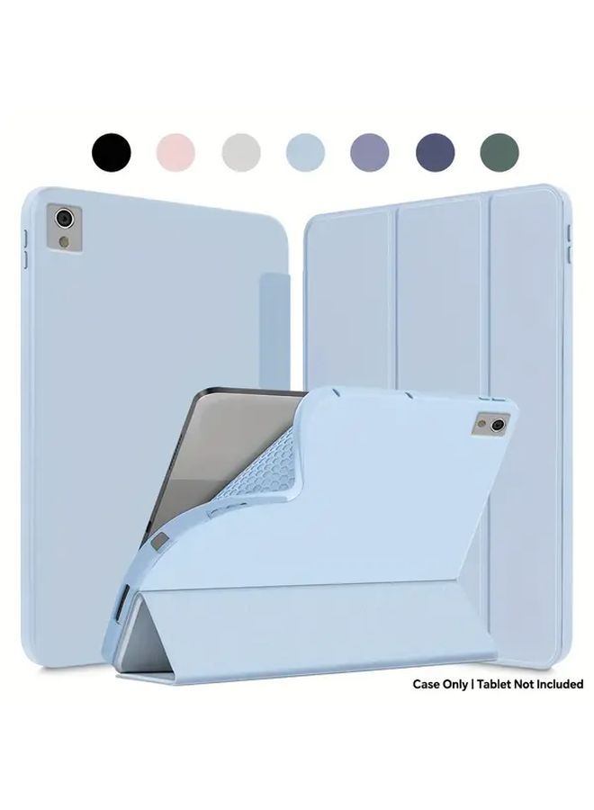 Light Pink 10 2 Inch Tablet Cover with Auto Wake Sleep and 3 in 1 Stand for iPad 7th 8th 9th Generation - Image 1