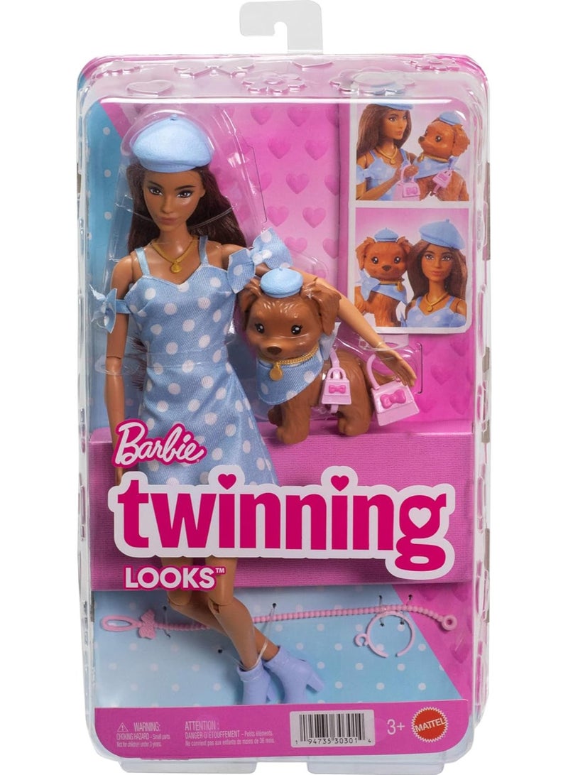 Barbie® Twinning Looks - Brunette Doll - Image 1