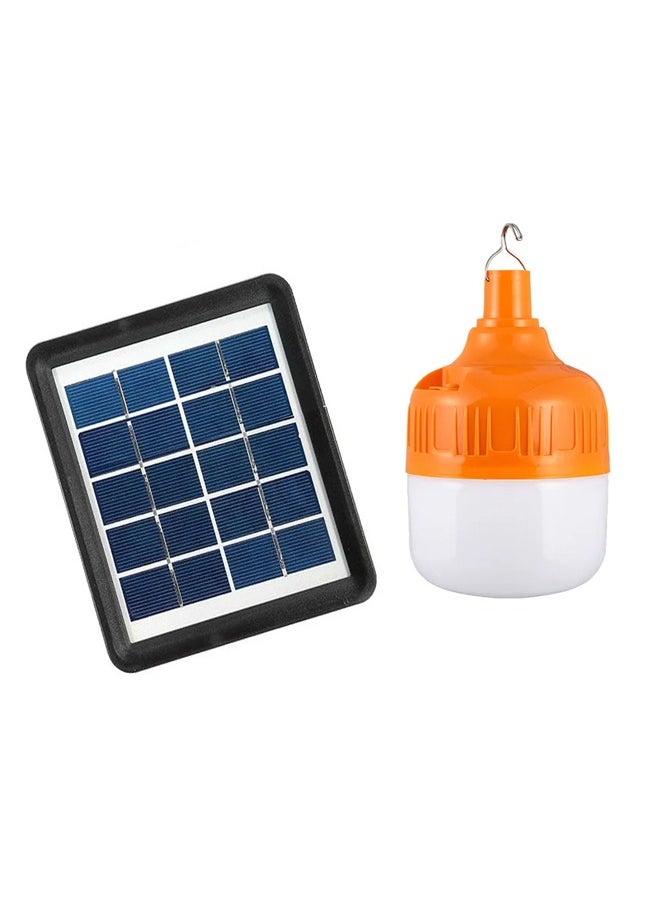 Generic Rechargeable emergency flashlight Charged by solar panel 30 Watt / Model ERT10  - Image 1