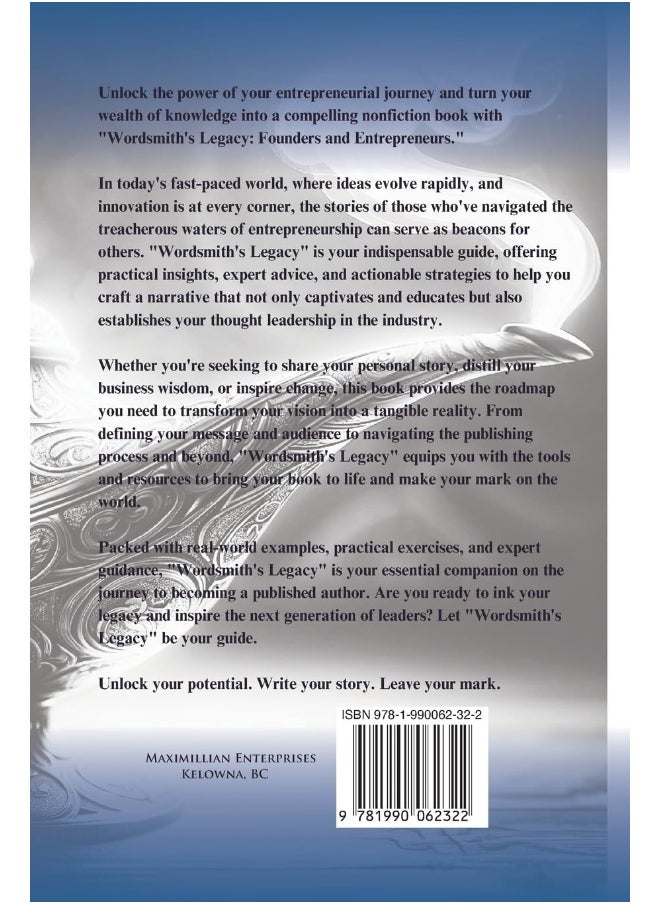 Wordsmith's Legacy: Founders and Entrepreneurs, Turn Your Knowledge into a Nonfiction Book (1)  - Image 2