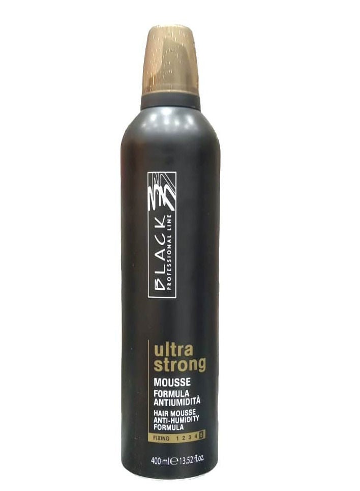 بلاك بروفيشينال لاين رغوة تثبيت الشعر  قوي جدا الكافة التسريحات 400 مل