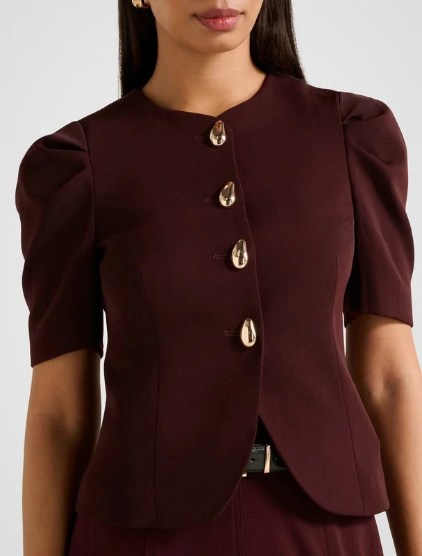 forever new  TAMARA Short Sleeves Top for Women | Best Price UAE