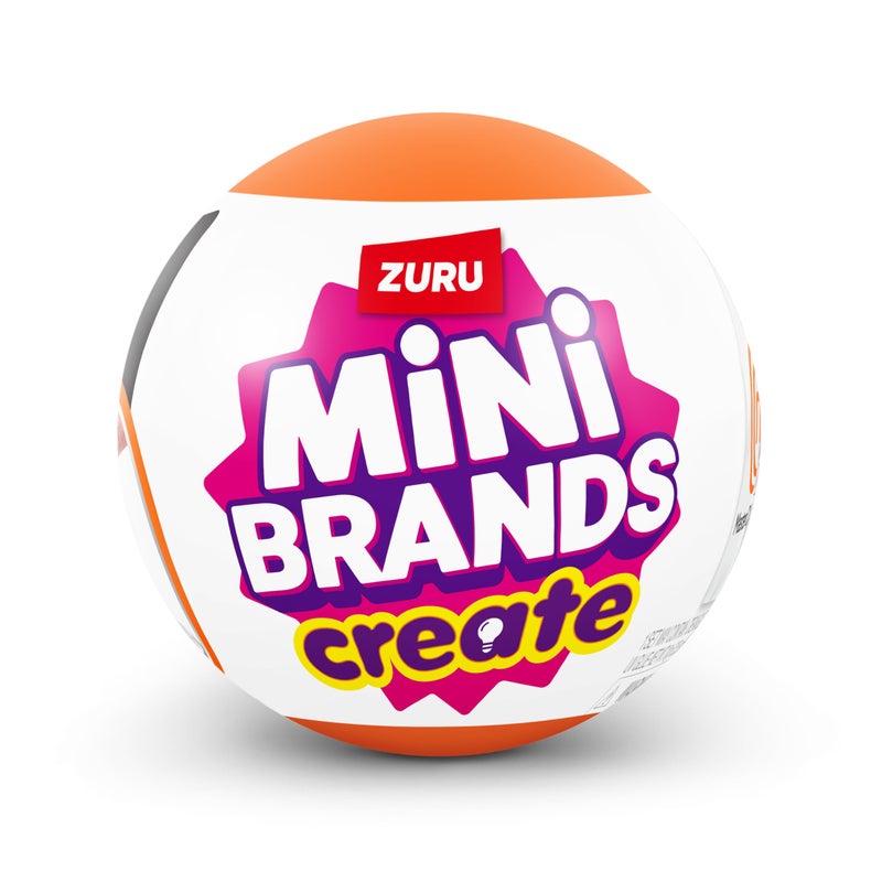 Mini Brands Create by ZURU, Real Miniature MasterChef Series Creations Collectible Toy, 1 Capsule of Mystery Food Items and Accessories, for Kids, Teens, and Adults - Image 2