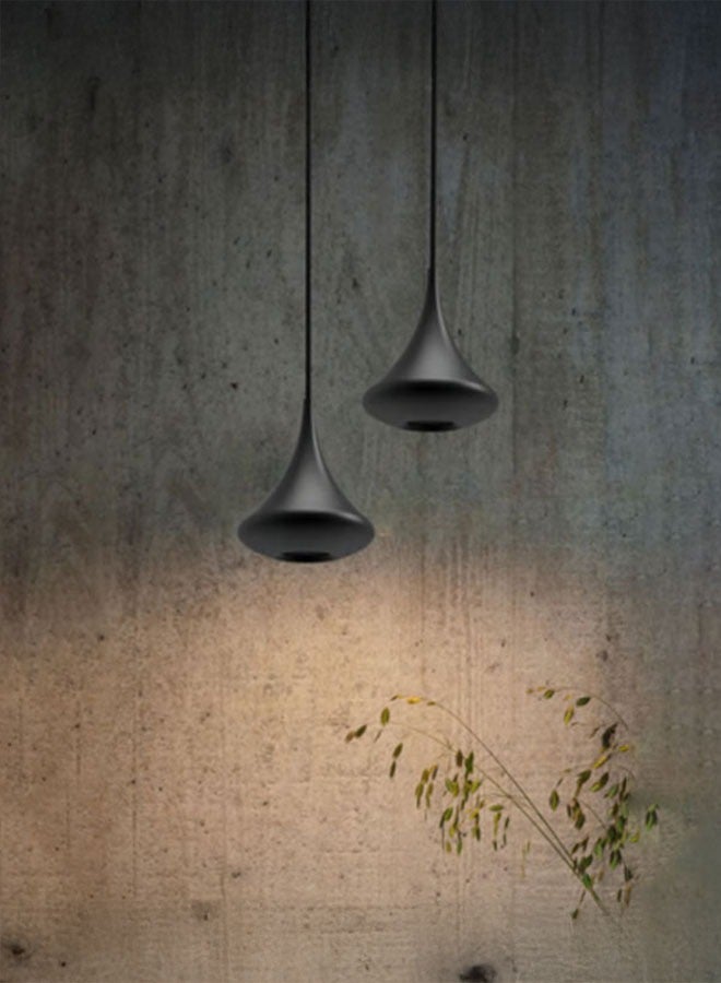 ٍSiera Light A single black pendant light used beside the bed or in the corner of the house warm 5 watt PA6690  - Image 1