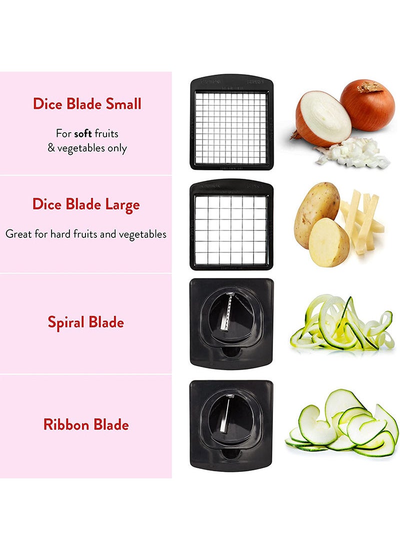 Sharpdo - 22-Piece Multifunctional Vegetable Chopper Cutter Slicer And Dicer Tool - Image 1
