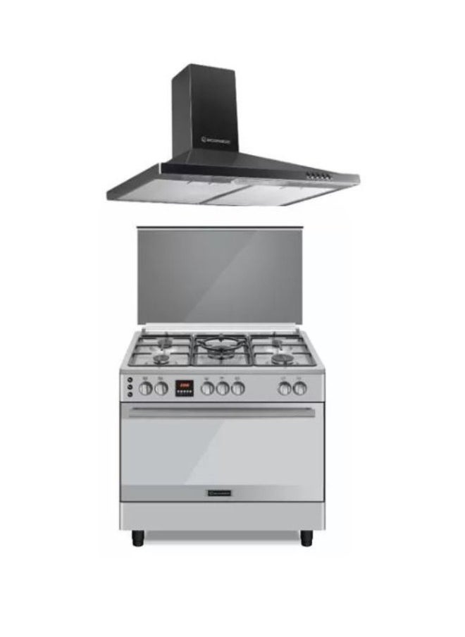 إيكو ماتك - SO-2409(H95B+FS9304MDC)طقم بلت ان ايكوماتيك شفاط+بوتاجاز - Image 1