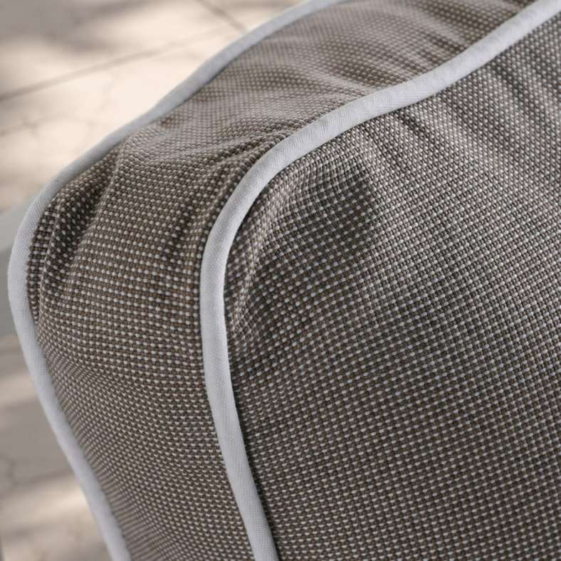 Pan Home Back Cushion with Zipper Closure 240 GSM - 56X50X7Cm - Beige - 065MIC1000003 - Image 3
