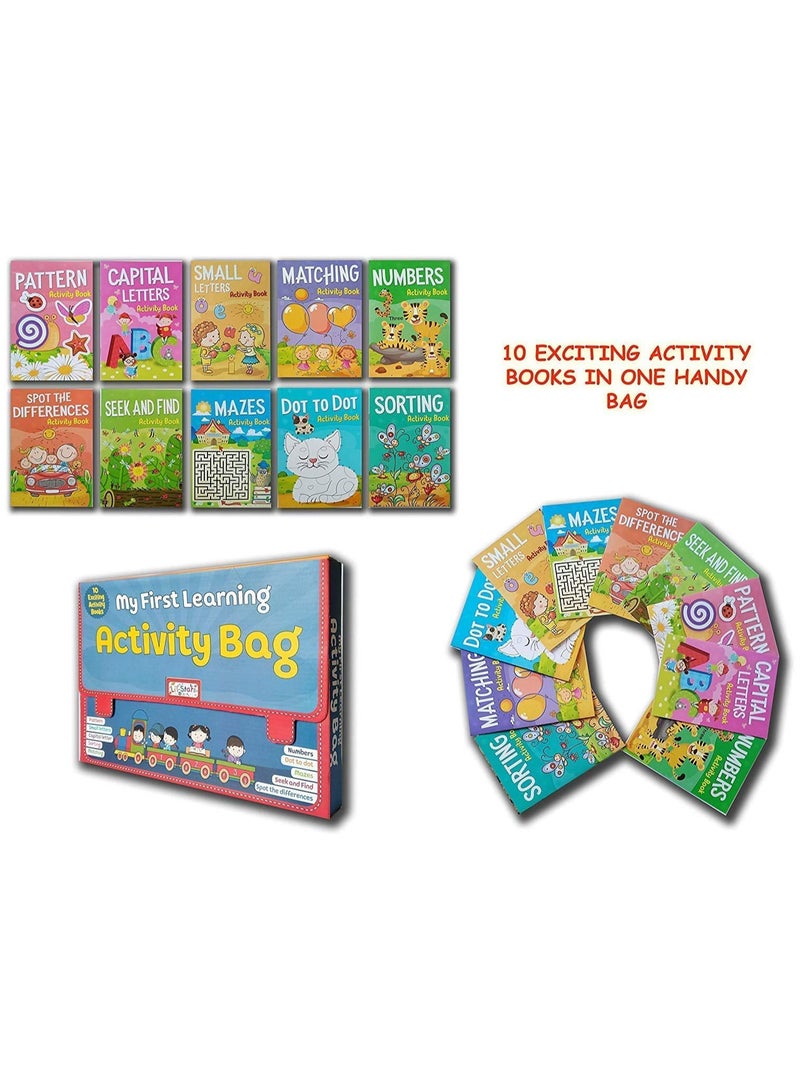 DeloPik Kid's My First Learning Activity Bag Book (Set of 10)  - Image 3