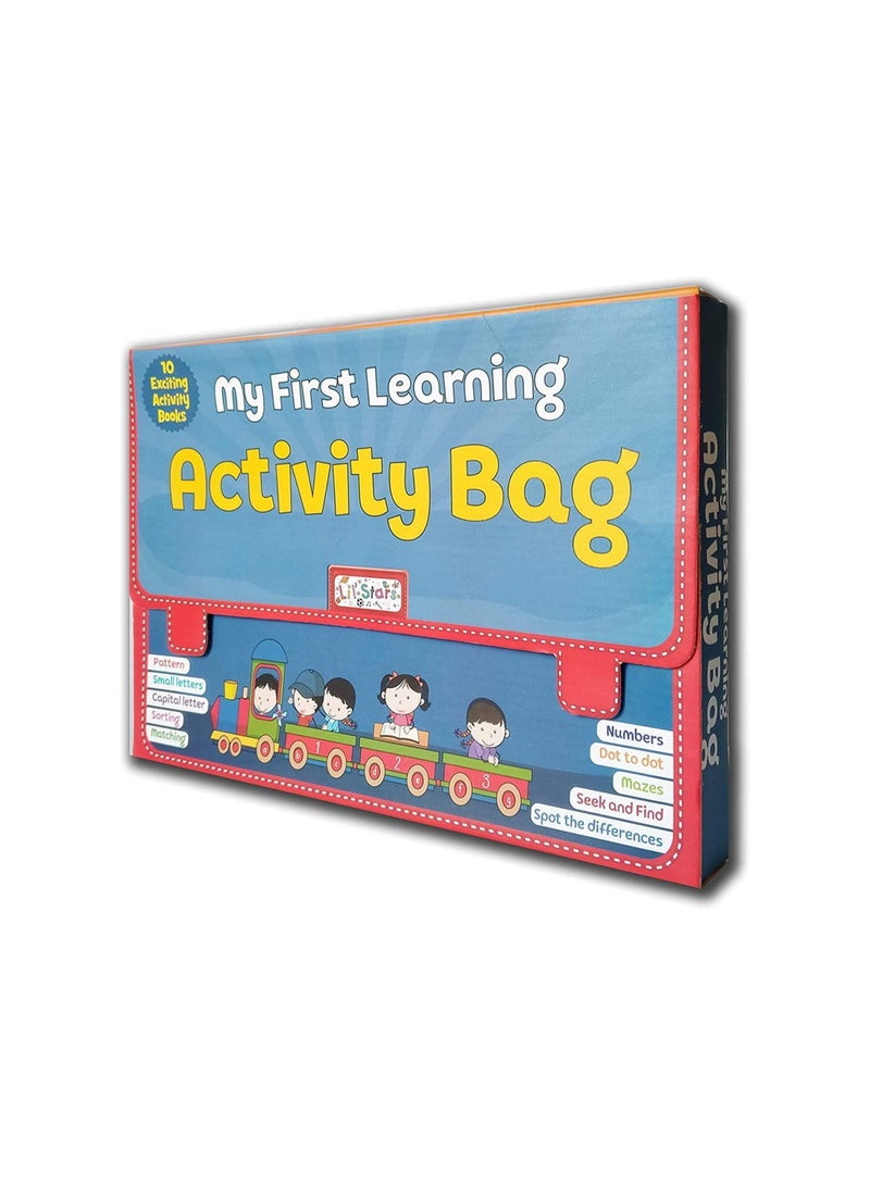 DeloPik Kid's My First Learning Activity Bag Book (Set of 10)  - Image 1