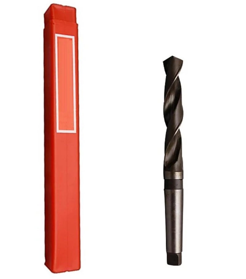 16 مثقاب ملولب من الصلب عالي السرعة HSS مقاس 8 مم مع ساق مخروطي لآلة المخرطة CNC - Image 3