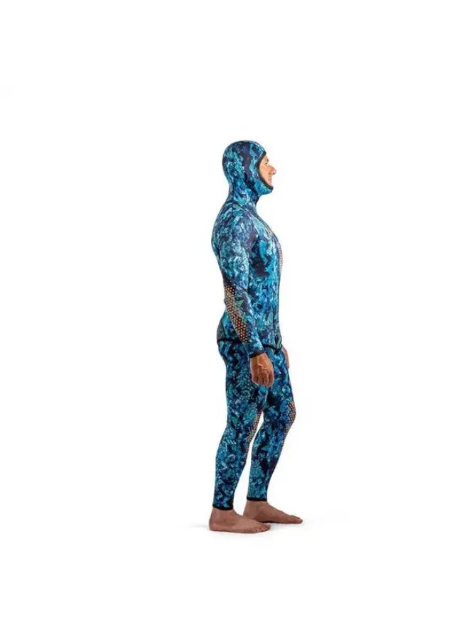 DYNAMICNORD Sfs-3 Free Dive Suit 3Mm Hooded Jacket + Pant Camo/Brown - L - Image 4
