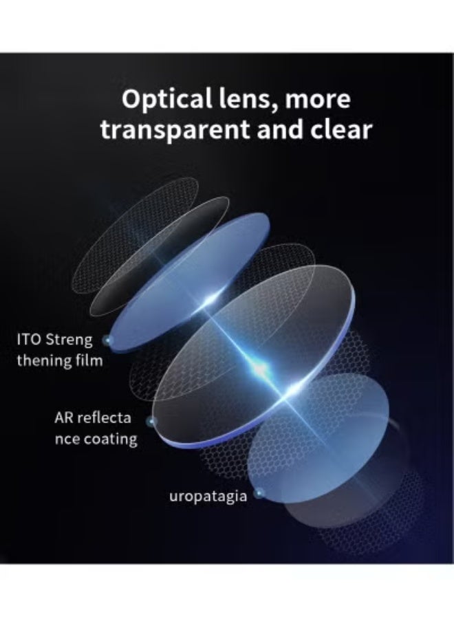Umiio جهاز عرض ذكي محمول بدقة 1080P بنظام أندرويد مع واي فاي وبلوتوث – جهاز عرض مدمج للمنزل والمكتب مع مدخلات HDMI/USB/AV، مكبر صوت مدمج، دعم للألعاب والتلفاز، حامل ثلاثي القوائم متضمن - Image 5