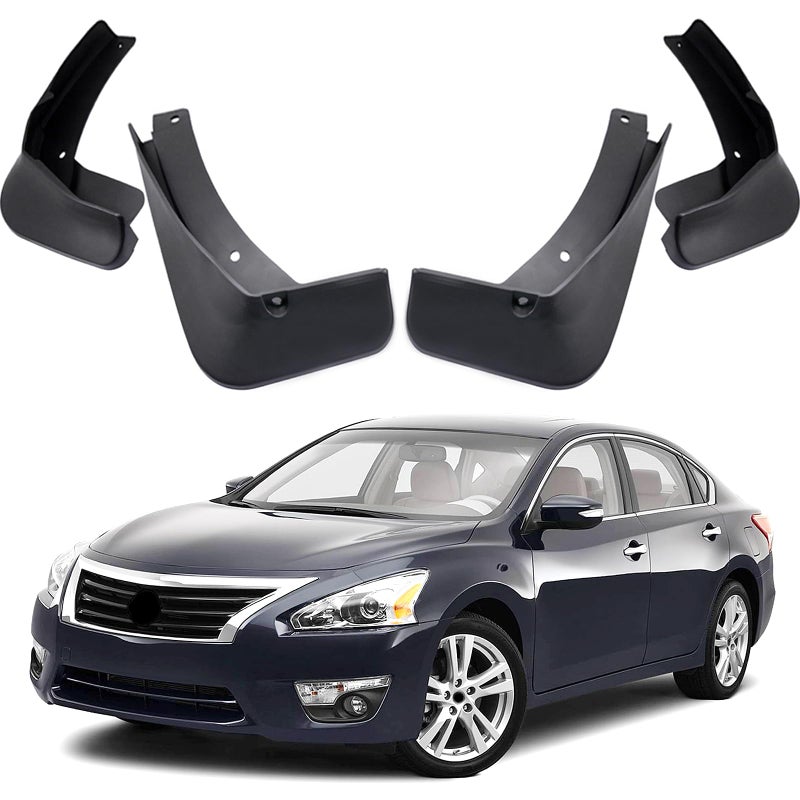 MOERTIFEI Mudguards Mud Flaps Splash Guards Fenders Compatible with 20132018 Nissan Altima Sedan 4pcs Mud Guard Kit Black