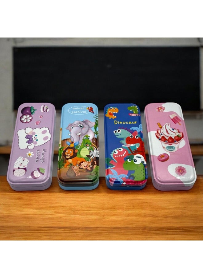 QSHOP ® Cartoon School Pencil Case – Stylish and Colorful, Perfect for Gifts and School Supplies New and Trendy Designs, Perfect for Every Child Who Loves Cartoon Characters  - Image 2