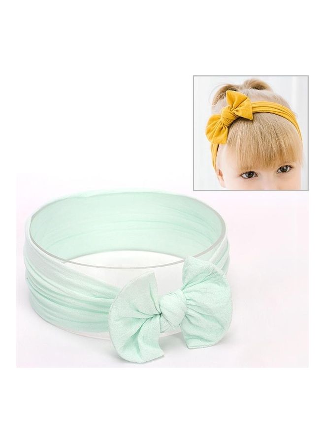 BGM Cute Bowknot Infant Baby Girl Headwear Headbands Green - Image 2