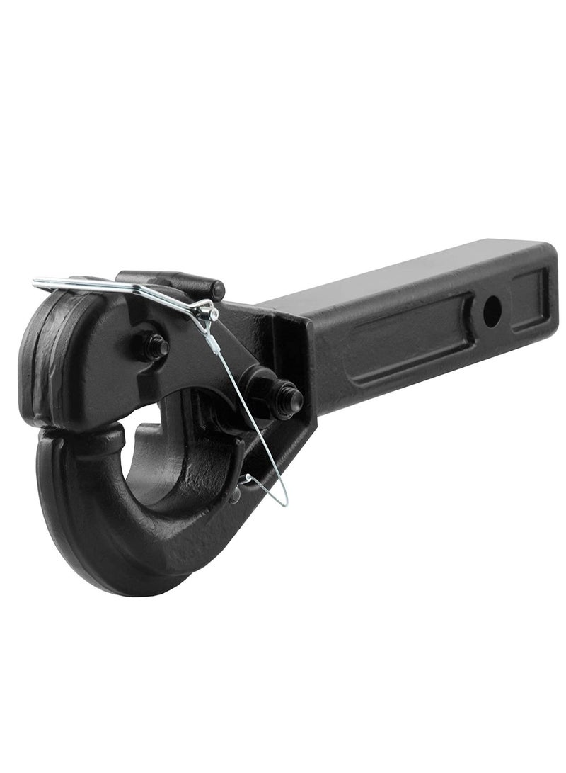 California formula-T Car Pintle Hook Hitch for 2 Inch Receiver 20000 LBS Fits 2.5 Inch Lunette Ring  - Image 5