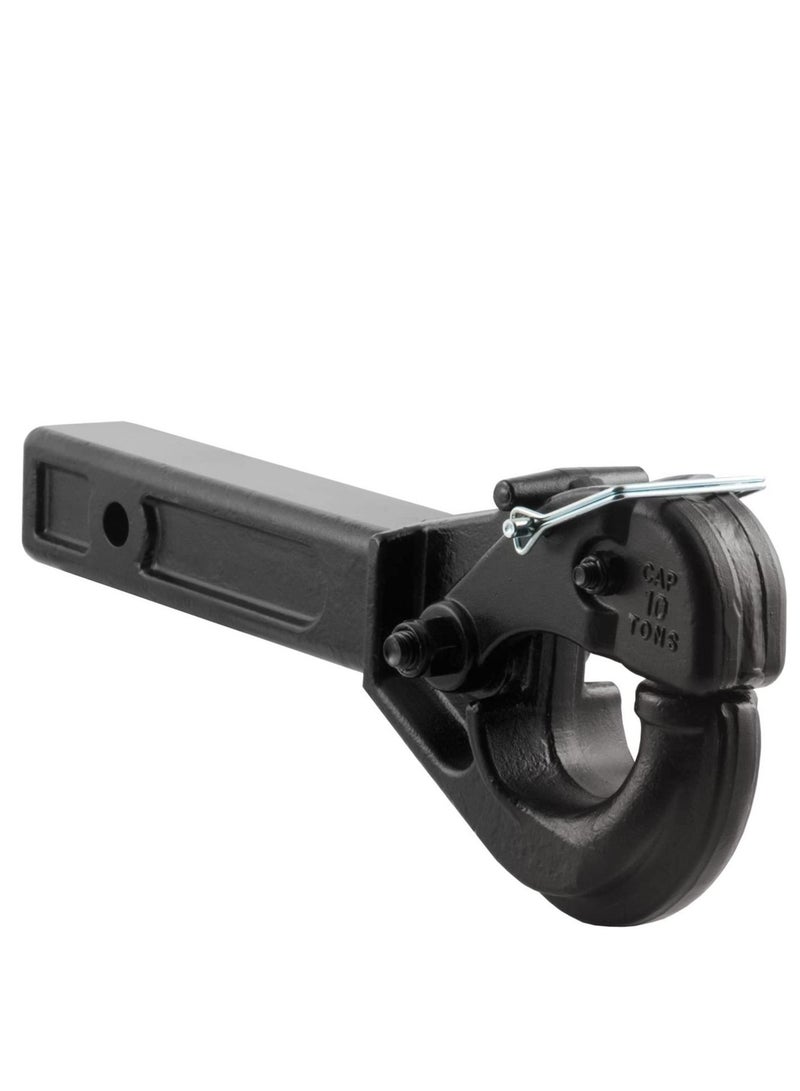 California formula-T Car Pintle Hook Hitch for 2 Inch Receiver 20000 LBS Fits 2.5 Inch Lunette Ring  - Image 3