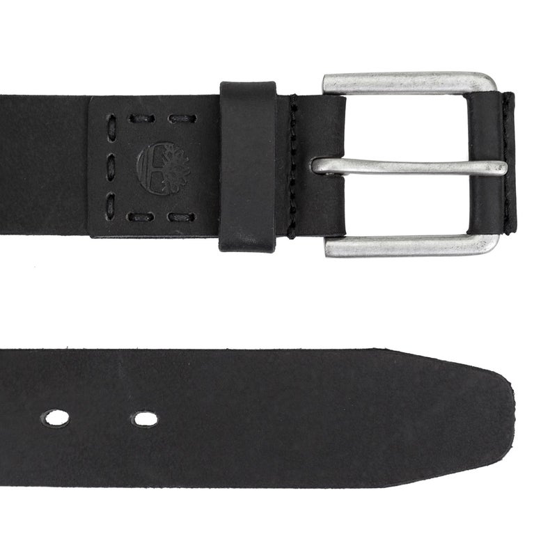 Timberland Men 40mm Pull Up Leather Belt, Black, 44 - Image 2