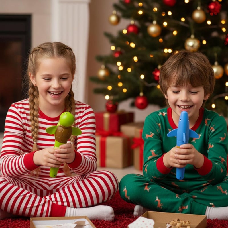 TalkTools Jiggler - Oral Facial Massager - Sensory Awareness Tool for Jaw and Lips | Improve Speech and Feeding Skills | Calming Motor for Kids - Dragon/Frog - Set of 2 - Image 3