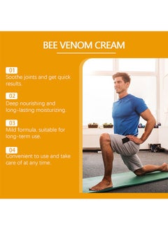 SOUTH MOON Bee Venom Cream For Joint & Skin Problems - Arthritis Ultra Strength Joint Relief Cream Relieve Joint Muscle Pain, Muscle Pain, Leg Swelling, Body Massage and Care Cream 30g  - Image 3