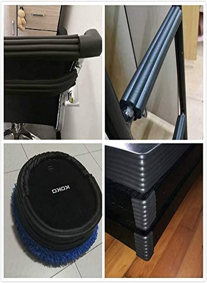 YOMITH Edge Corner Guards Safety Bumpers Soft, Wide Edge Protector with Strong Adhesive Multi-Purpose Foam Pre-Taped, Proofing Corners Strip Foam for Baby, Kids, Child, (1 Pcs) (Black) - Image 3