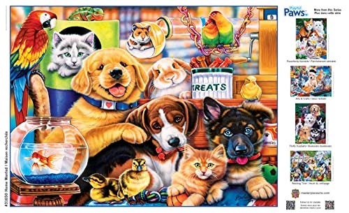 MasterPieces 300 Piece EZ Grip Jigsaw Puzzle - Home Wanted - 18"x24" - Image 4
