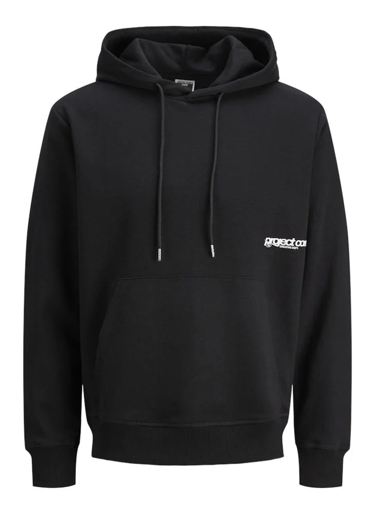 JACK & JONES Logo Pullover Hoodie