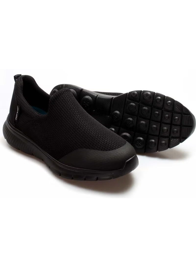 Fast Step Black Men's Sneakers 517ma9349 - Image 4