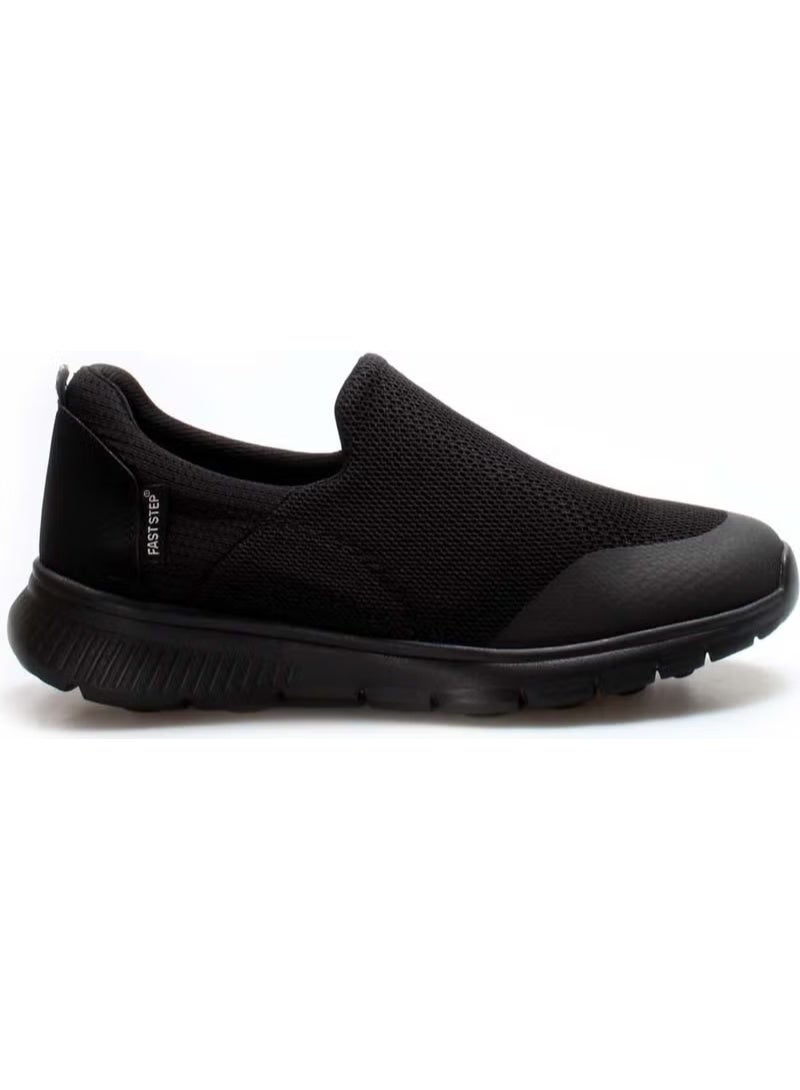Fast Step Black Men's Sneakers 517ma9349 - Image 1