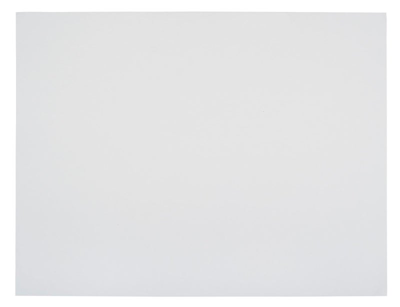 School Smart Railroad Poster Board Paper 22 x 28 Inches 4Ply White Pack of 100