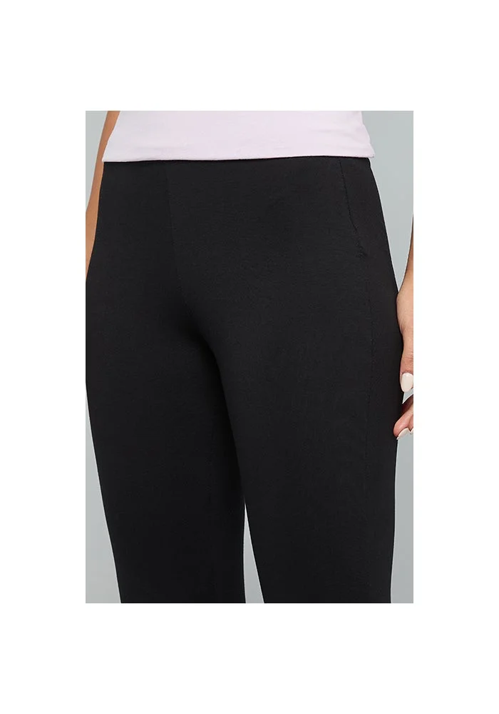 R&b  Solid Leggings with Elastic Waist for Women | Best Price UAE