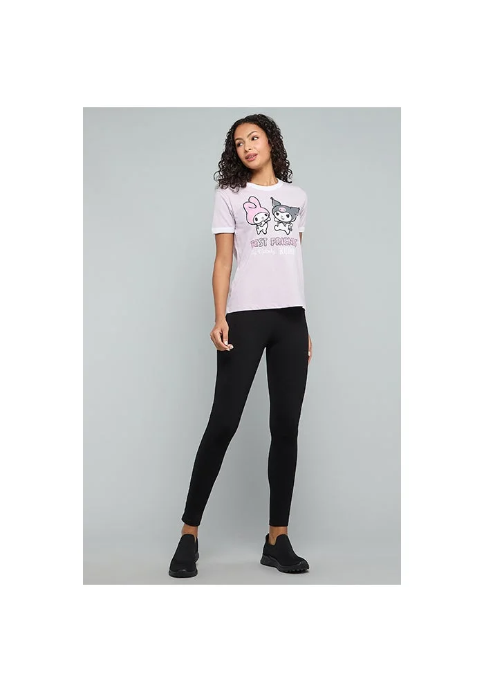 R&b  Solid Leggings with Elastic Waist for Women | Best Price UAE