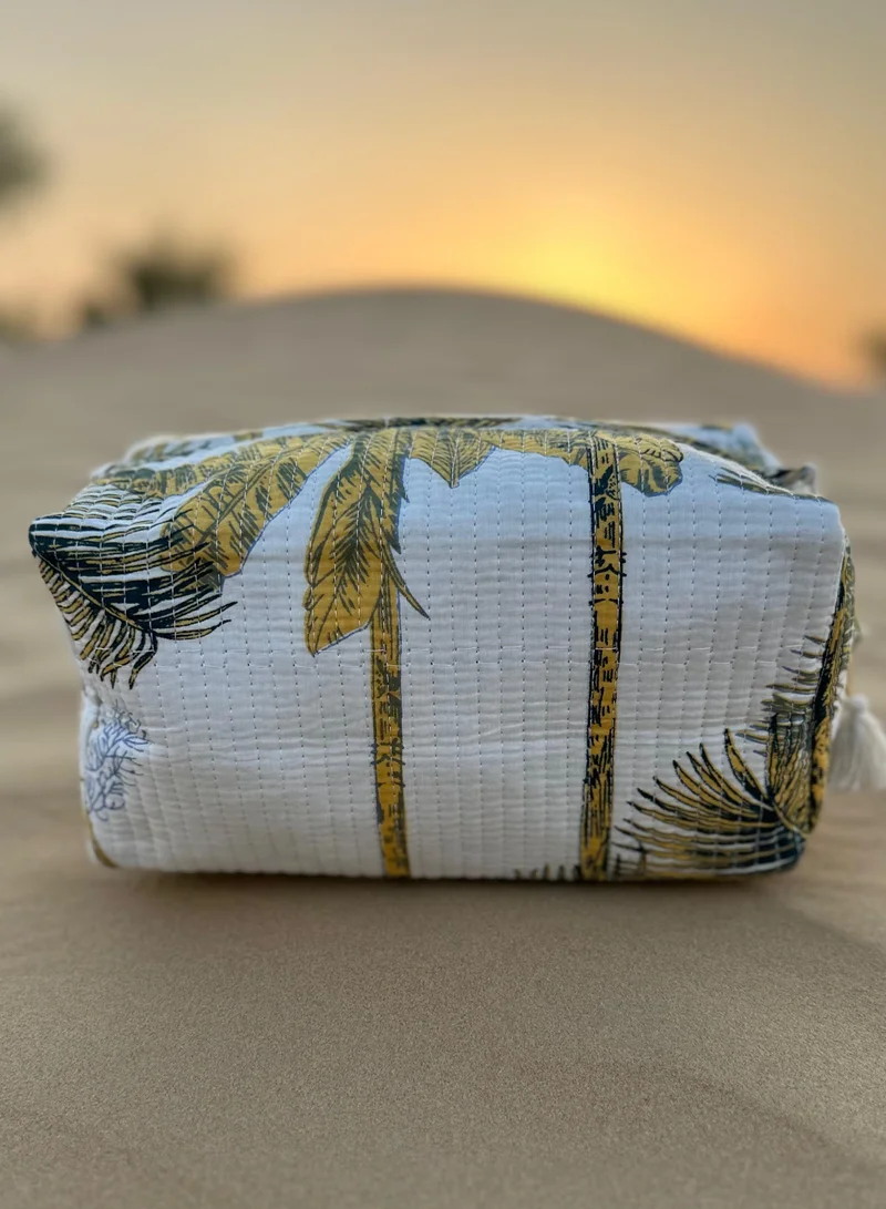 Tohfa Luxe Tohfa Luxe Zibaa Handmade Block Printed Pouch