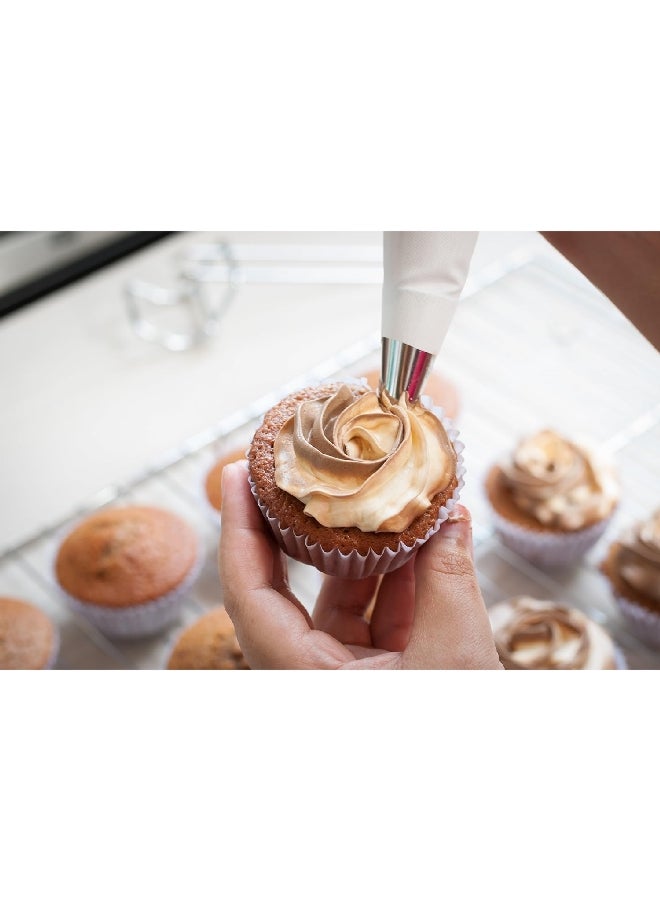 MRS ANDERSON BPA-Free Reusable Cake Decorating Icing Pastry Bag White 16 Inch 93261 - Image 3