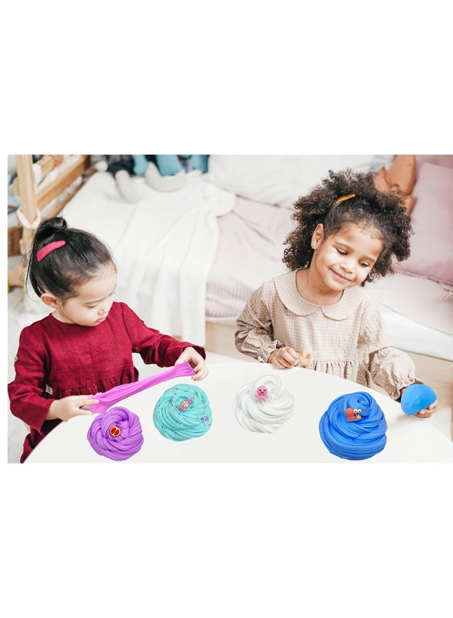 EHOME Butter Slime Kit for Girls and Boys 10pack ,Stretchy and Non-Sticky,Stress Relief Fidget Toy,Birthday Gift and Party Favors - Image 3