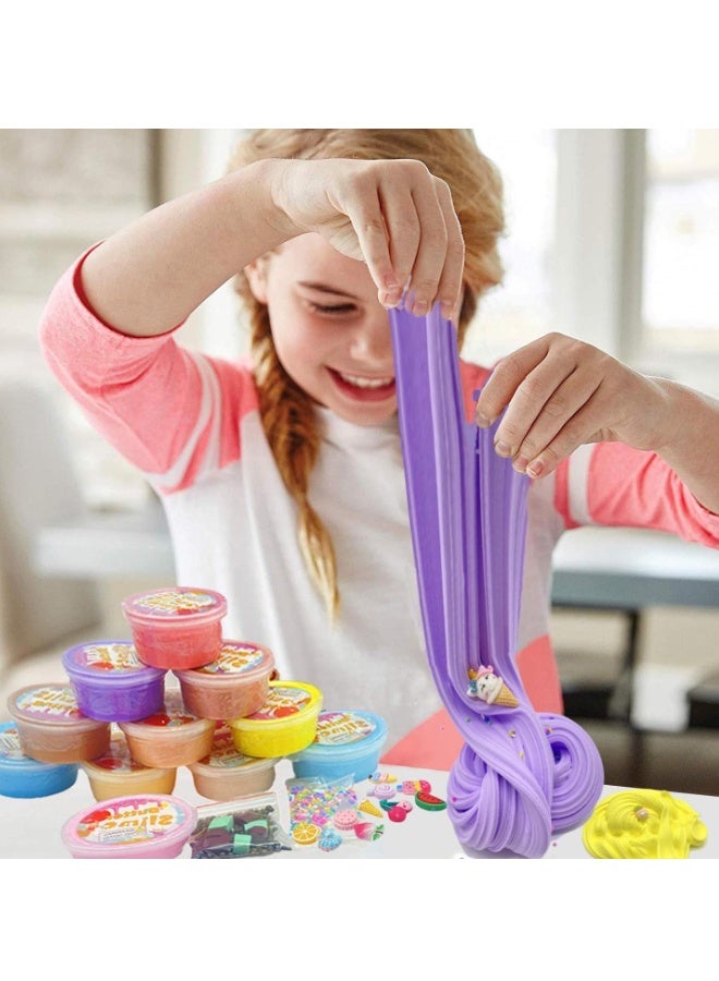 EHOME Butter Slime Kit for Girls and Boys 10pack ,Stretchy and Non-Sticky,Stress Relief Fidget Toy,Birthday Gift and Party Favors - Image 5