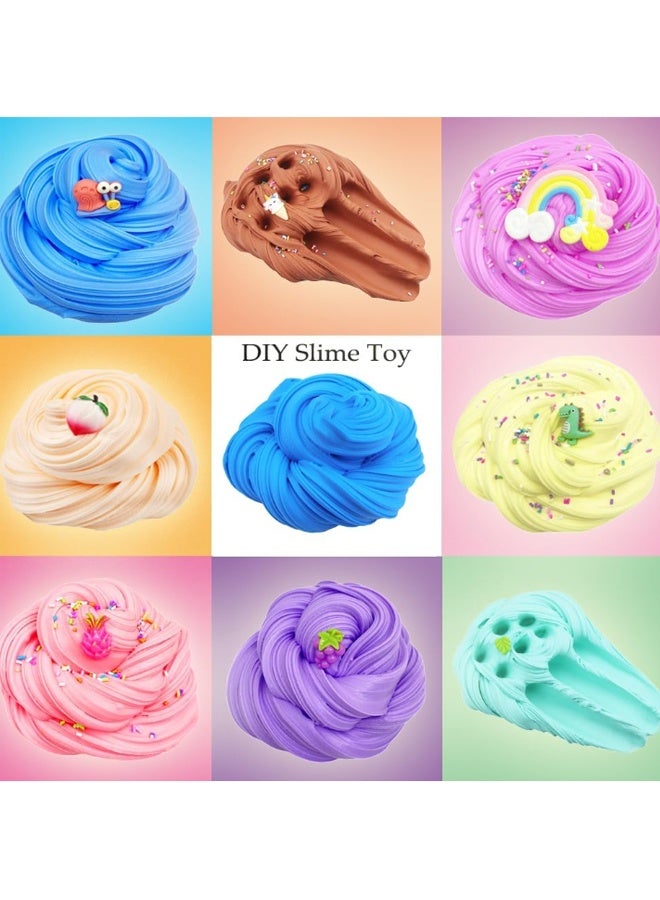 EHOME Butter Slime Kit for Girls and Boys 10pack ,Stretchy and Non-Sticky,Stress Relief Fidget Toy,Birthday Gift and Party Favors - Image 2