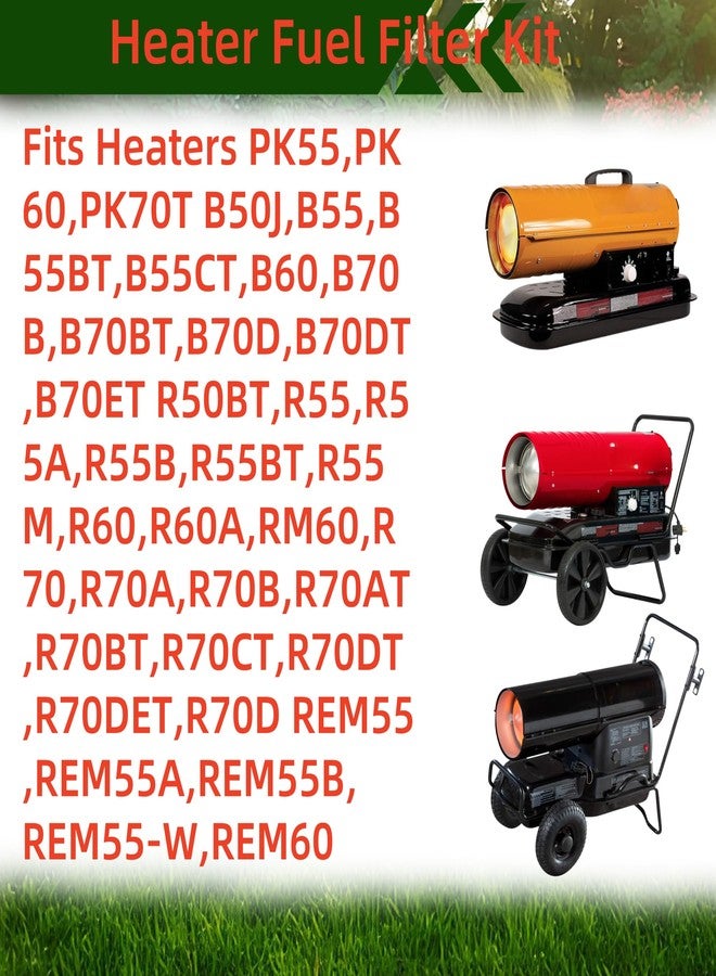Dgdhf طقم فلتر وقود بديل Dgdhf M50876-05 يناسب سخانات الكيروسين من ريدي، ماستر، ريمنجتون، وديسا (مجموعة من قطعتين) - Image 5