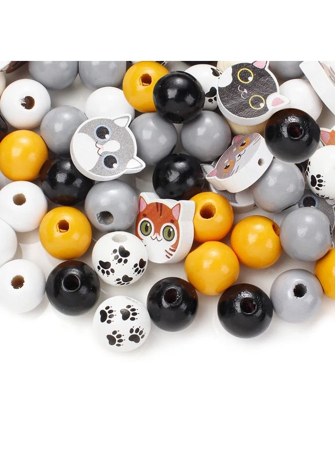 Butterfly Series 68pcs Cat Beading Kit DIY Animal Bead Art Jewelry Making Set - Image 4