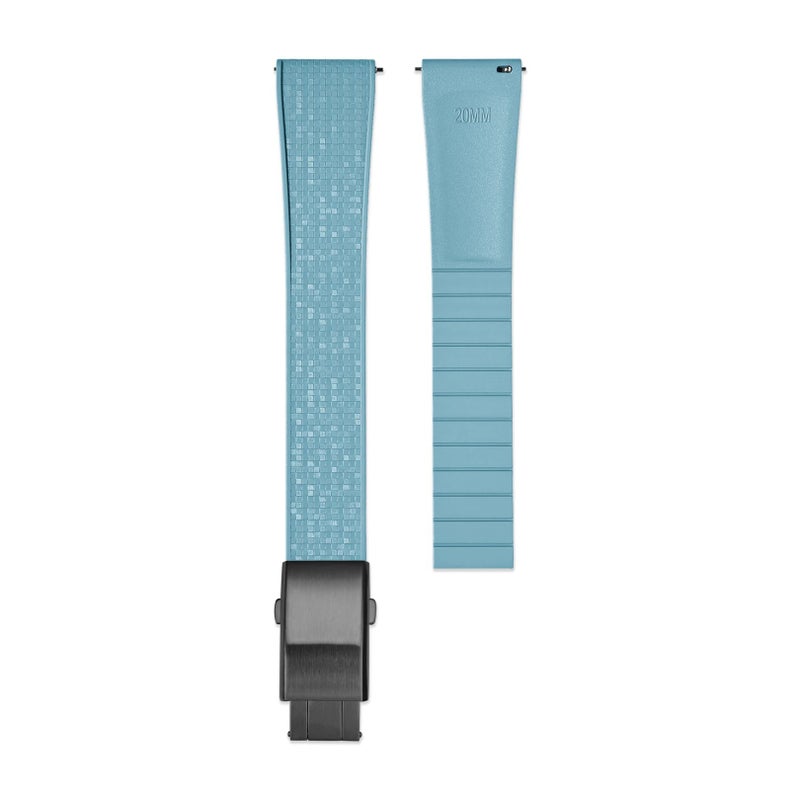 Bluejw Quick Release FKM Rubber Watch Strap 18mm 20mm 21mm 22mm - Premium Waterproof Replacement Band for Tissot & Omega Watches - Image 1