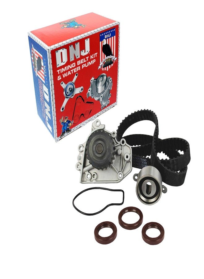 DNJ TBK217WP Timing Belt Kit with Water Pump/For 1992-1995 / Acura, Honda/Civic del Sol, Integra / 1.6L, 1.7L / DOHC / L4 / 16V / 1678cc, 97cid / B16A3, B17A1 - Image 1