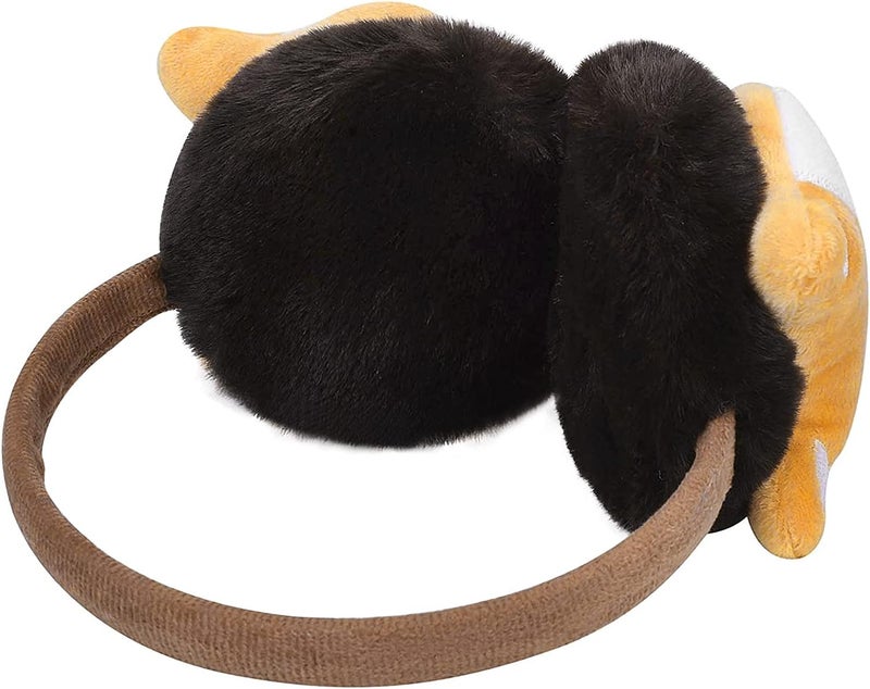 IPENNY Kids Winter Warm Soft Plush Earmuffs Boys Girls Soccer Ear Warmer for Outdoor - Image 4