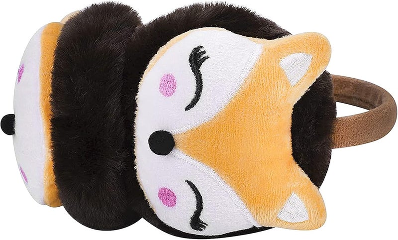 IPENNY Kids Winter Warm Soft Plush Earmuffs Boys Girls Soccer Ear Warmer for Outdoor - Image 3