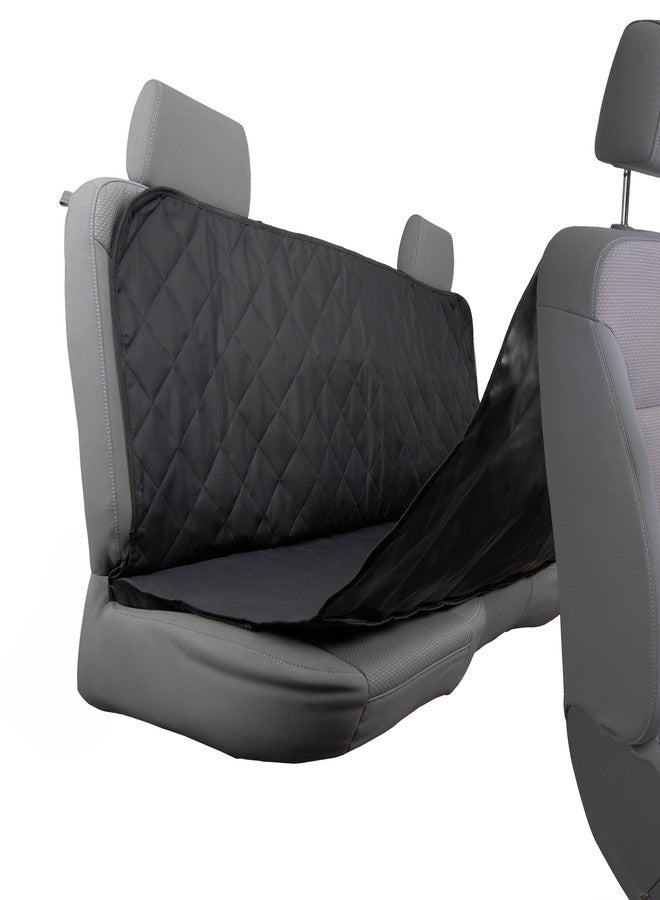 كاستوم أكسيسوريز غطاء مقعد سيارة مبطن للحيوانات الأليفة من Custom Accessories، أغطية مقاعد سيارة للحيوانات الأليفة، أغطية مقاعد سيارات بمقاس عالمي، إكسسوارات داخلية للسيارة والشاحنة وسيارات الدفع الرباعي، واقي مقعد السيارة - أسود - Image 1