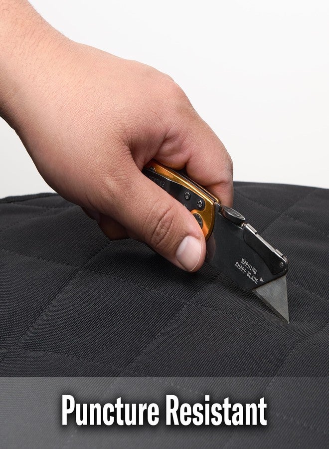 كاستوم أكسيسوريز غطاء مقعد سيارة مبطن للحيوانات الأليفة من Custom Accessories، أغطية مقاعد سيارة للحيوانات الأليفة، أغطية مقاعد سيارات بمقاس عالمي، إكسسوارات داخلية للسيارة والشاحنة وسيارات الدفع الرباعي، واقي مقعد السيارة - أسود - Image 5