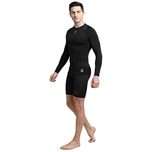 Shrey Apparels Compression Tights (XS, Black) - Image 4