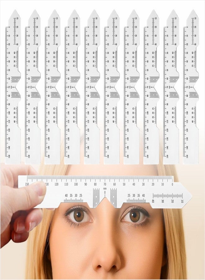 MUROCEA PD Ruler - Pupillary Distance Ruler for Prescription Eyeglasses, Pupil Measurement Tool, Eye Ophthalmic Measuring Tool (2) - Image 1