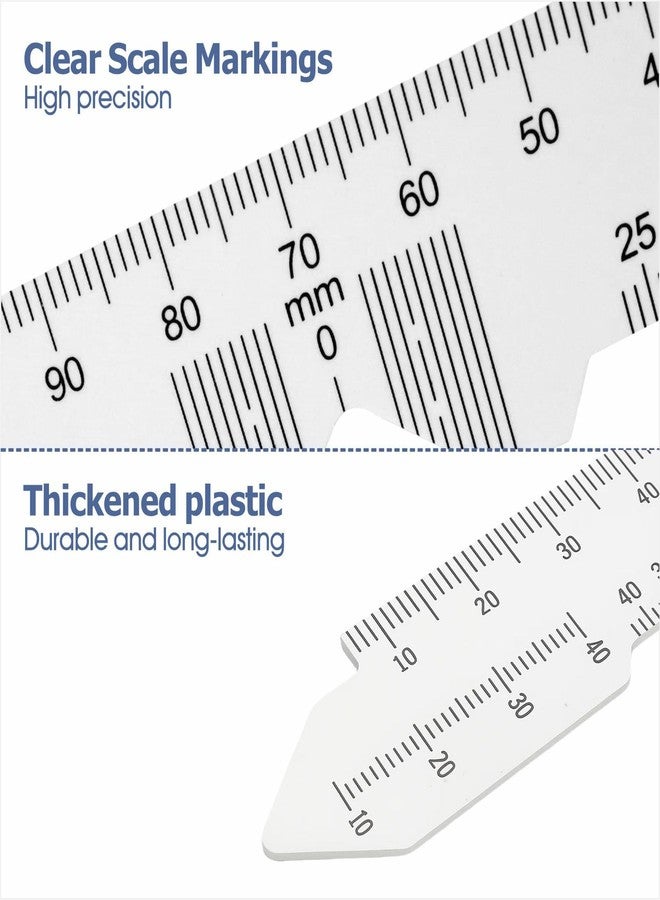MUROCEA PD Ruler - Pupillary Distance Ruler for Prescription Eyeglasses, Pupil Measurement Tool, Eye Ophthalmic Measuring Tool (2) - Image 4