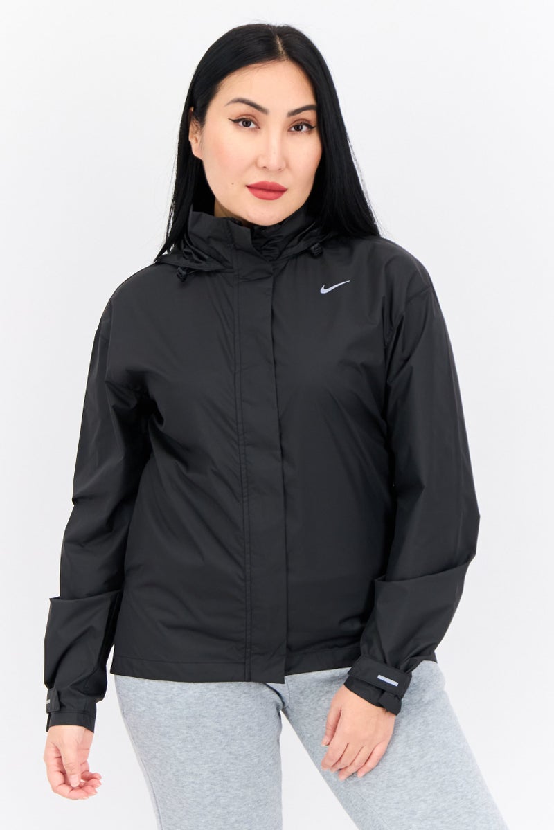 Nike Women Sportswear Fit Long Sleeves Outdoor Jacket, Black - Image 1